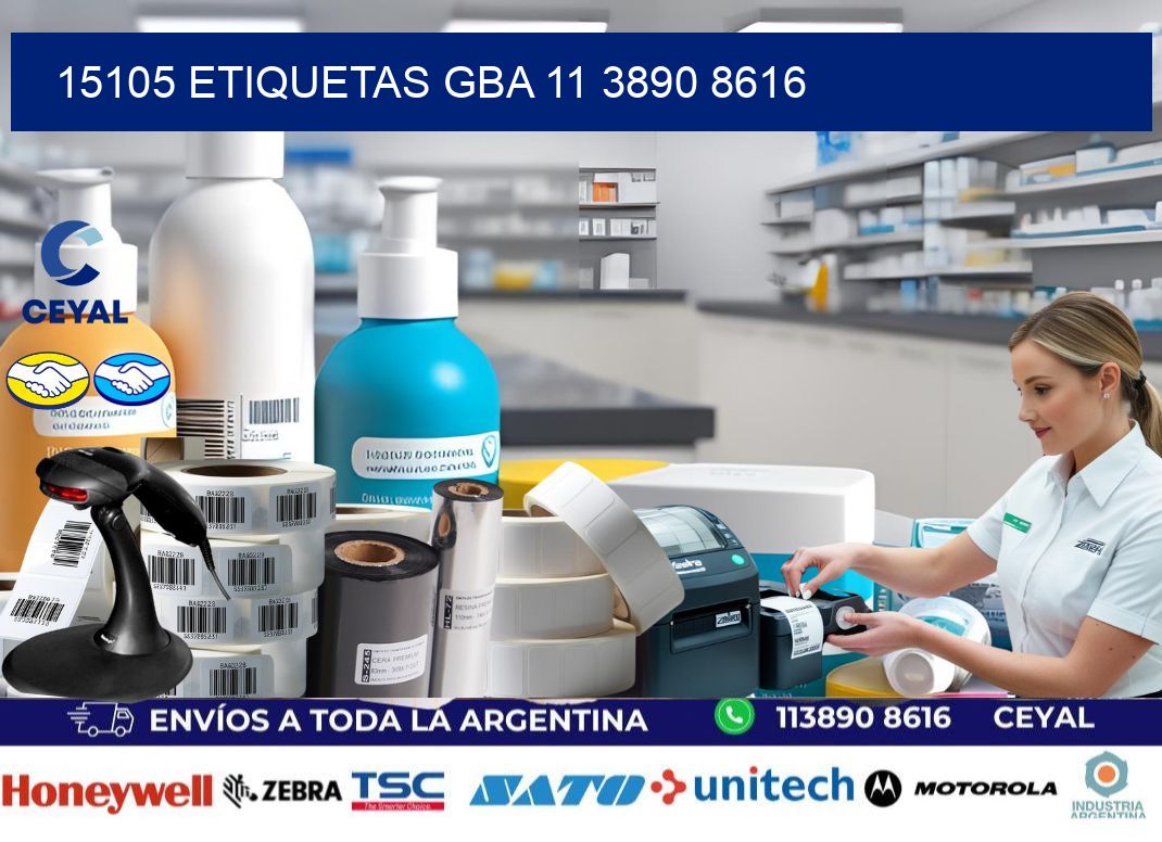 15105 ETIQUETAS GBA 11 3890 8616