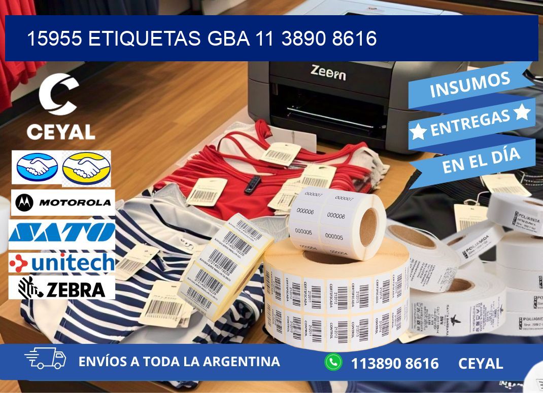15955 ETIQUETAS GBA 11 3890 8616