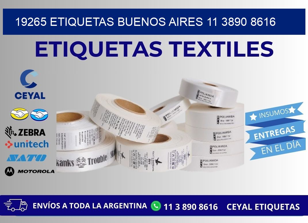 19265 ETIQUETAS BUENOS AIRES 11 3890 8616