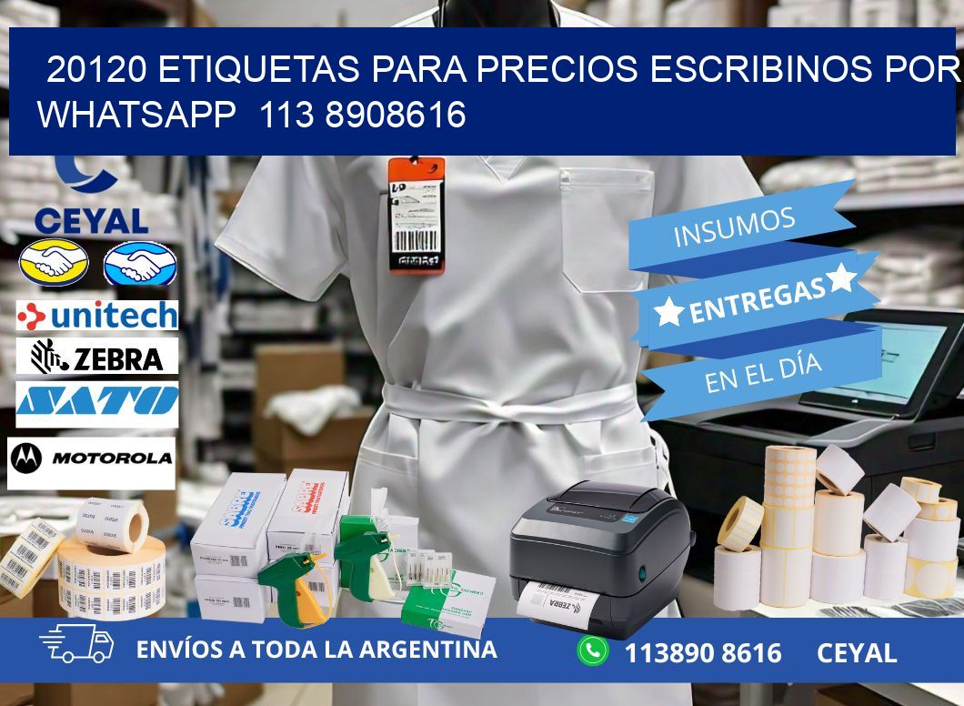20120 ETIQUETAS PARA PRECIOS ESCRIBINOS POR WHATSAPP  113 8908616