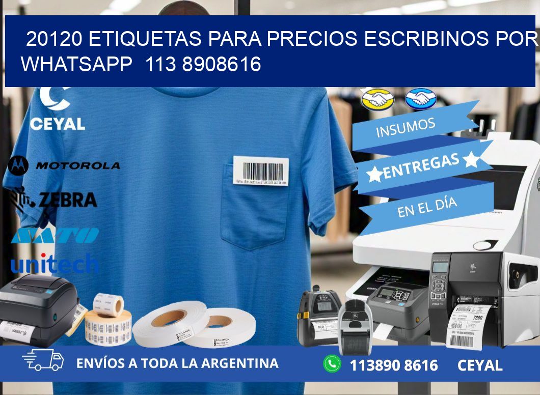 20120 ETIQUETAS PARA PRECIOS ESCRIBINOS POR WHATSAPP  113 8908616
