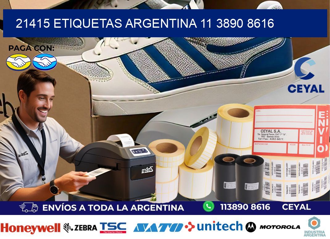 21415 ETIQUETAS ARGENTINA 11 3890 8616