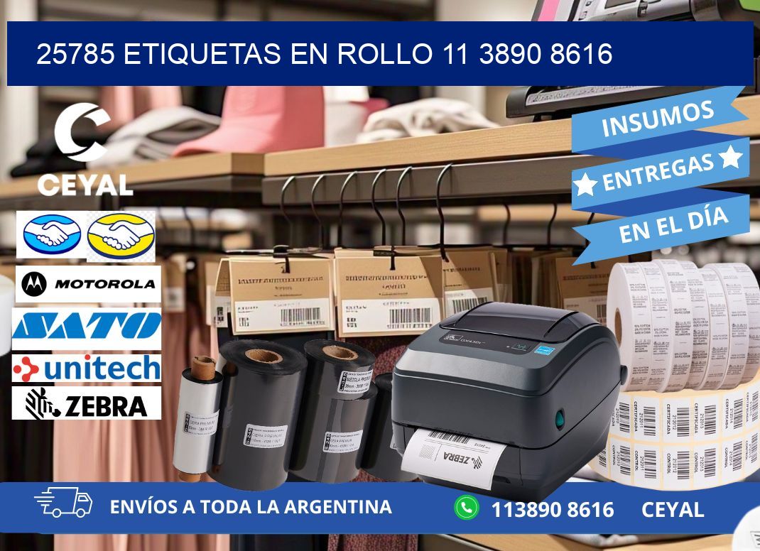 25785 ETIQUETAS EN ROLLO 11 3890 8616