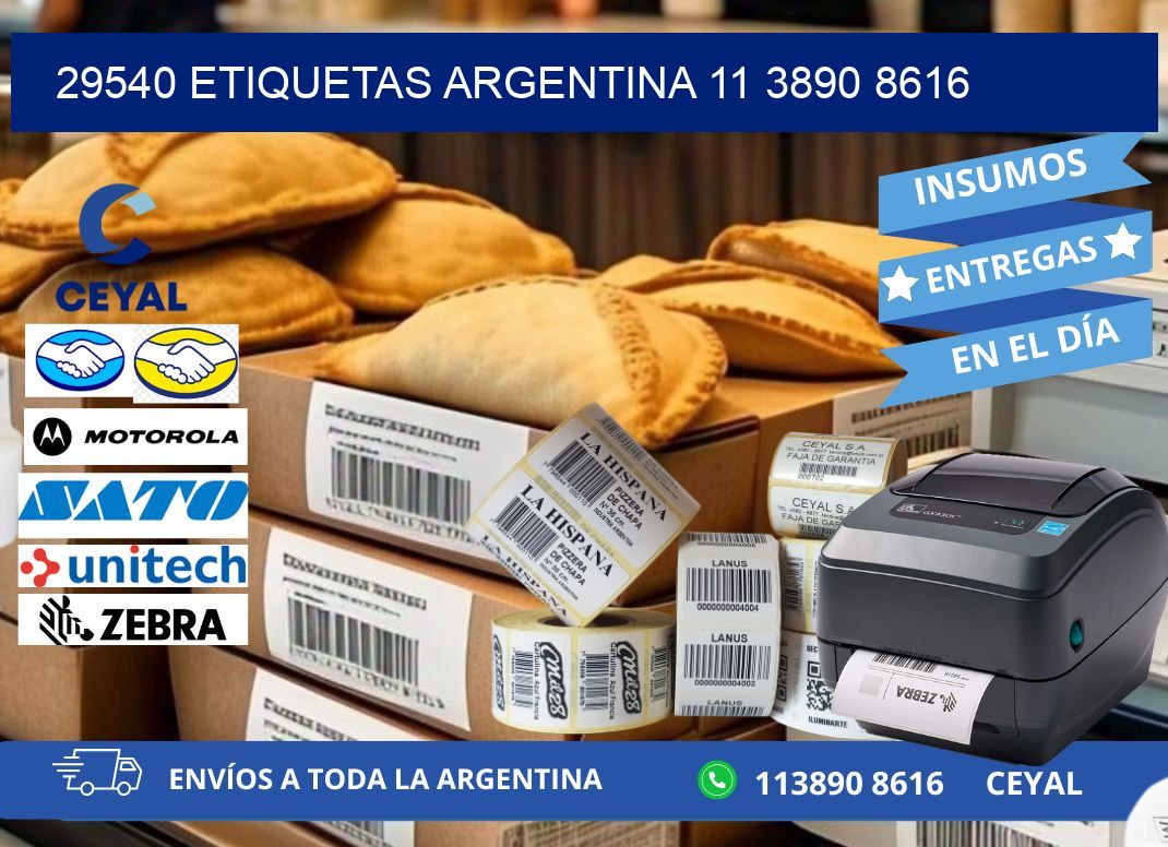 29540 ETIQUETAS ARGENTINA 11 3890 8616