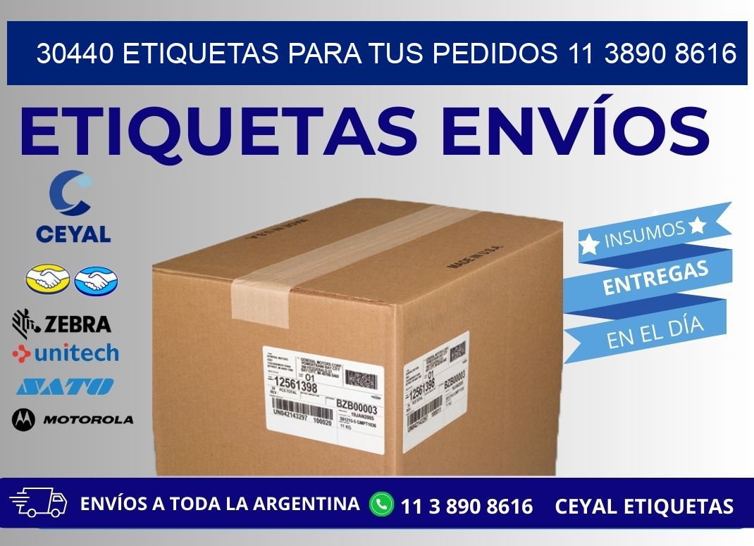 30440 ETIQUETAS PARA TUS PEDIDOS 11 3890 8616
