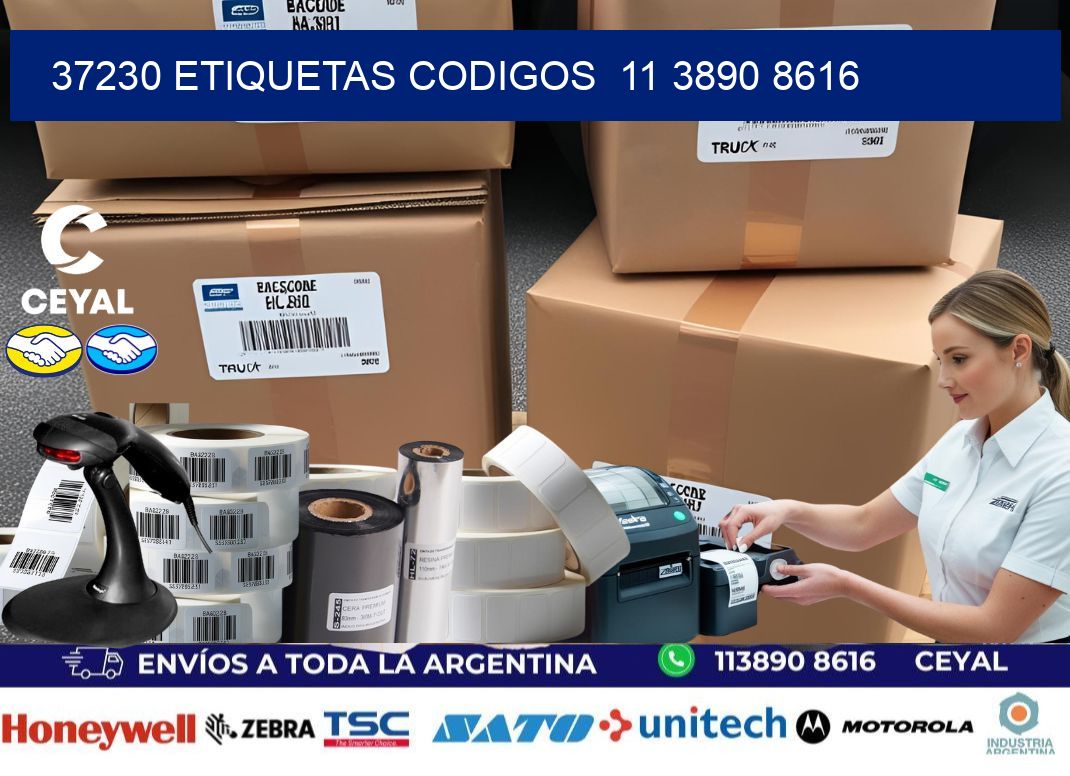 37230 ETIQUETAS CODIGOS  11 3890 8616