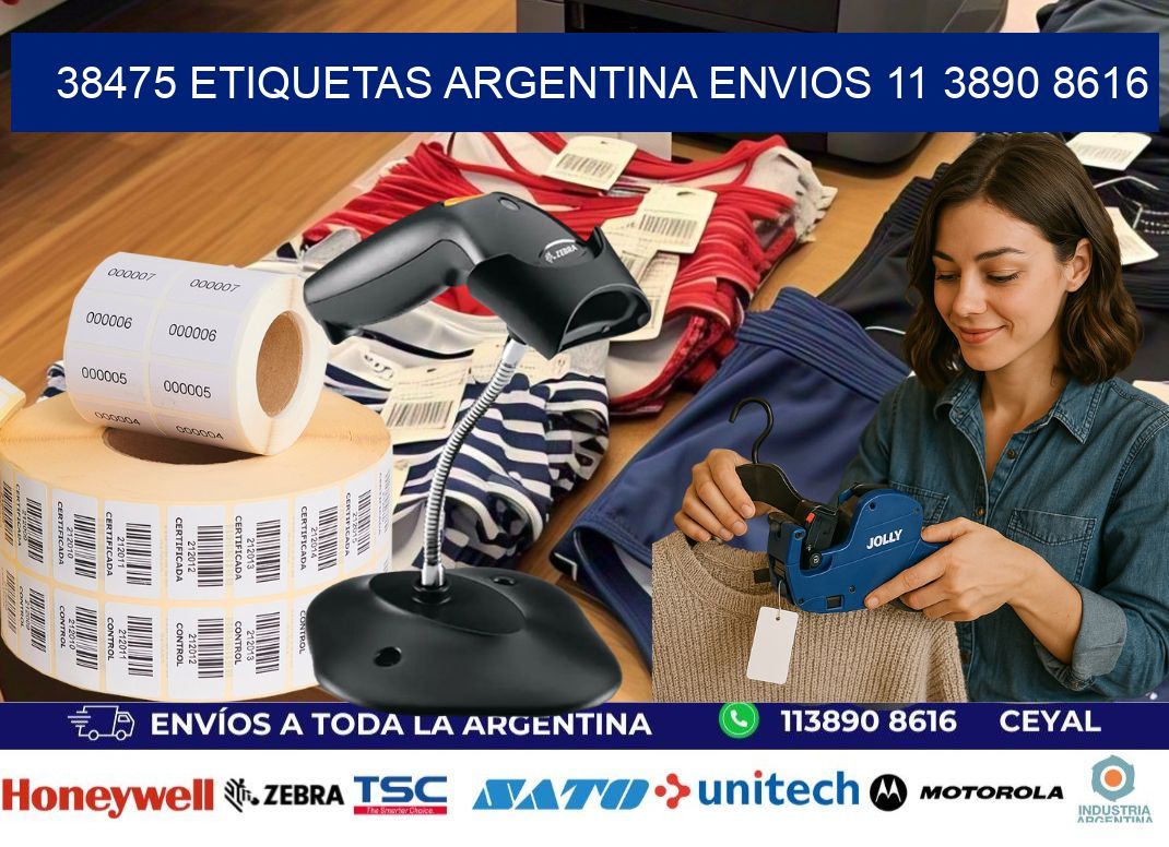 38475 ETIQUETAS ARGENTINA ENVIOS 11 3890 8616