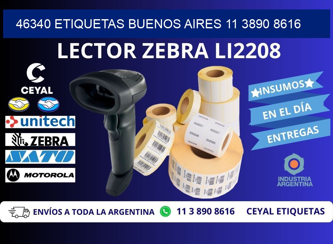 46340 ETIQUETAS BUENOS AIRES 11 3890 8616