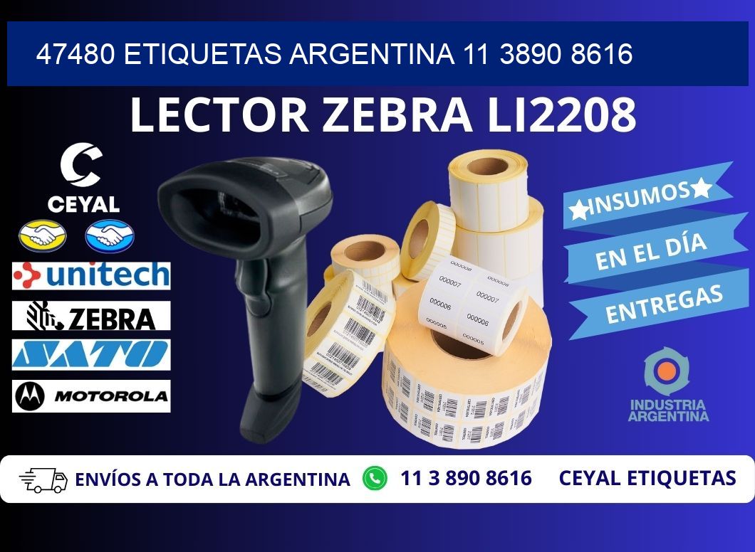 47480 ETIQUETAS ARGENTINA 11 3890 8616