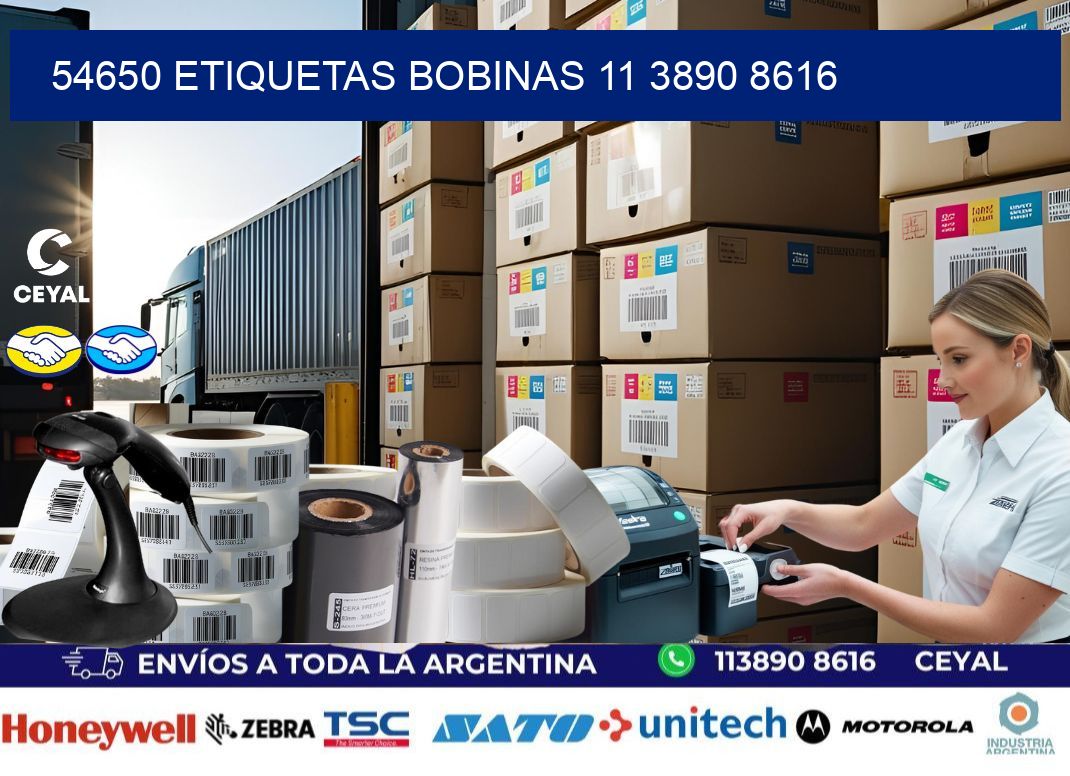 54650 ETIQUETAS BOBINAS 11 3890 8616