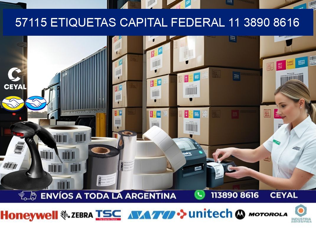 57115 ETIQUETAS CAPITAL FEDERAL 11 3890 8616