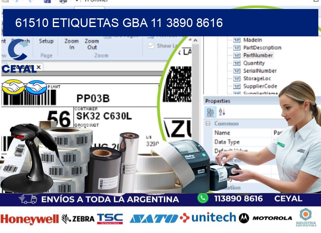 61510 ETIQUETAS GBA 11 3890 8616