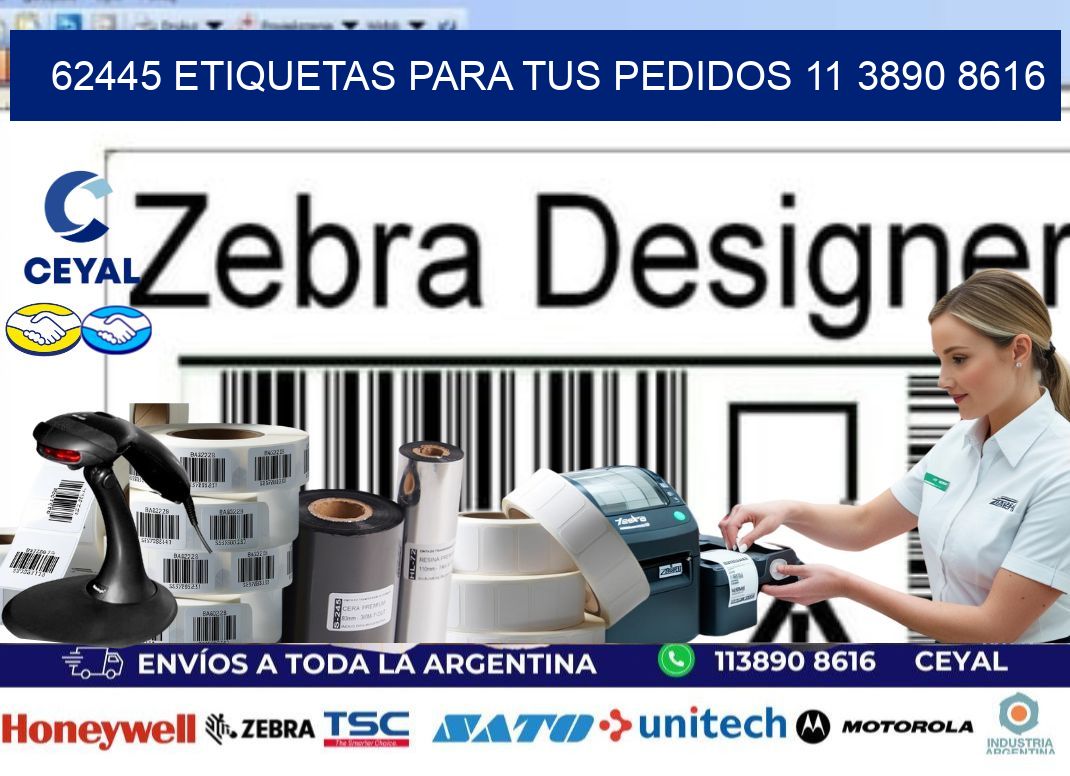 62445 ETIQUETAS PARA TUS PEDIDOS 11 3890 8616
