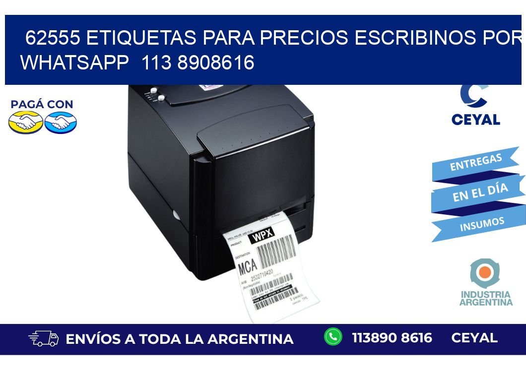 62555 ETIQUETAS PARA PRECIOS ESCRIBINOS POR WHATSAPP  113 8908616