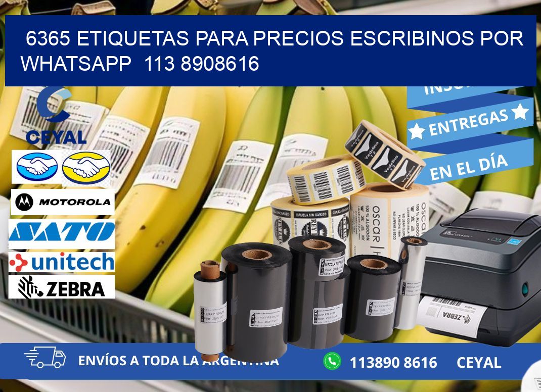 6365 ETIQUETAS PARA PRECIOS ESCRIBINOS POR WHATSAPP  113 8908616