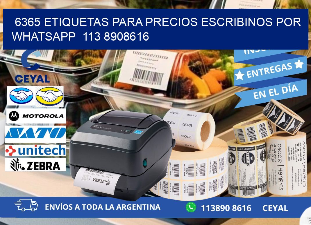 6365 ETIQUETAS PARA PRECIOS ESCRIBINOS POR WHATSAPP  113 8908616