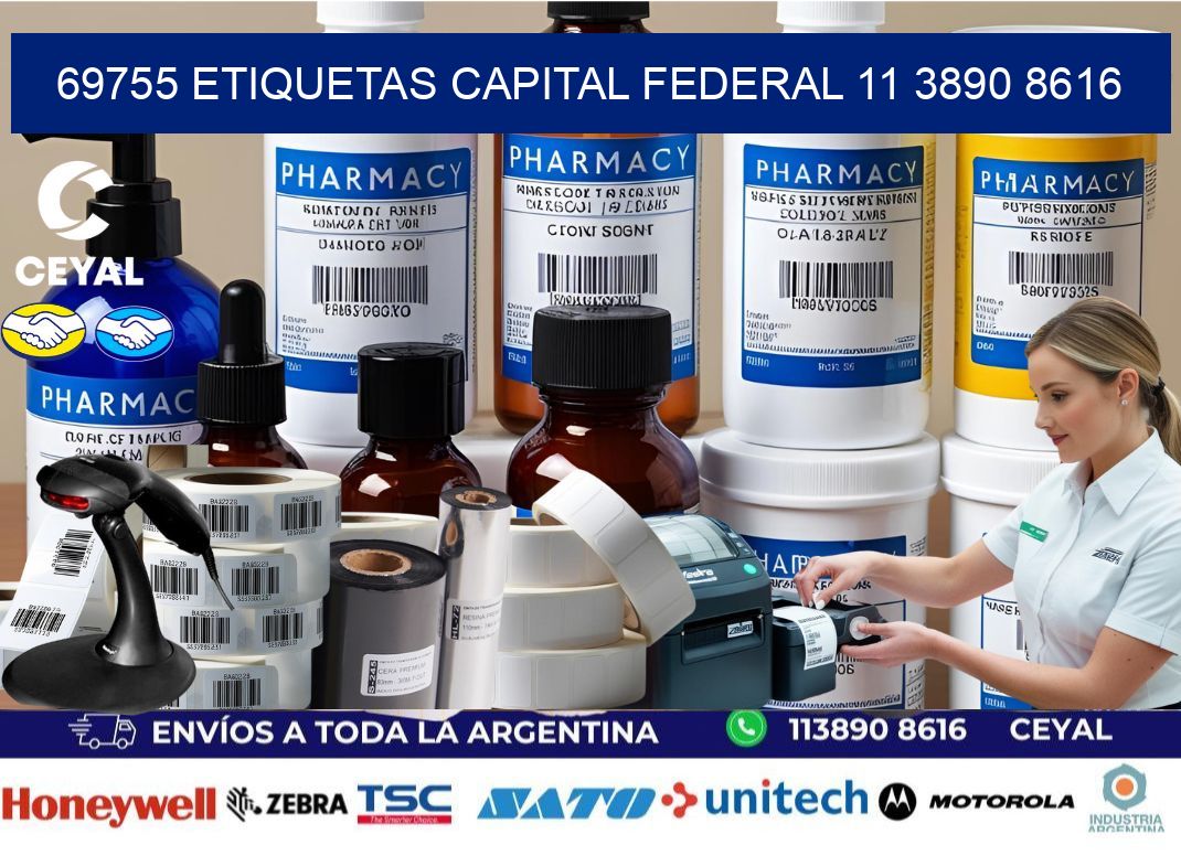 69755 ETIQUETAS CAPITAL FEDERAL 11 3890 8616