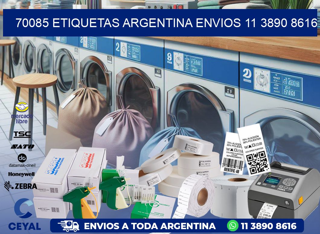 70085 ETIQUETAS ARGENTINA ENVIOS 11 3890 8616