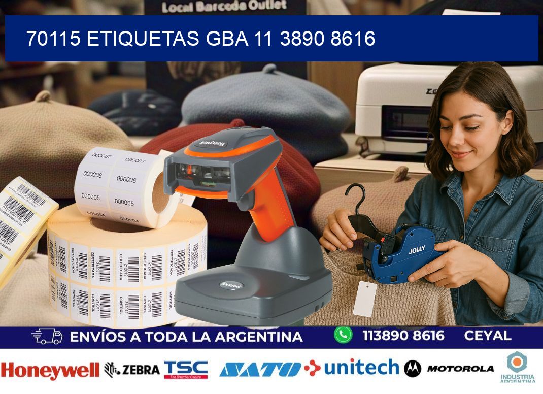70115 ETIQUETAS GBA 11 3890 8616