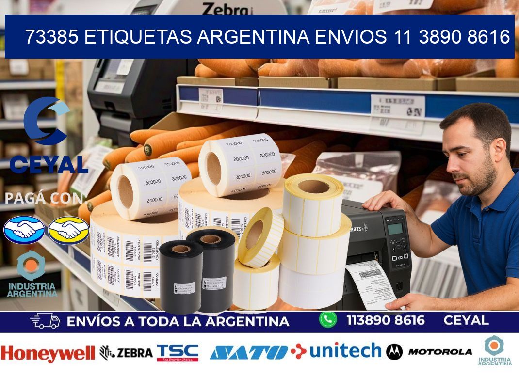 73385 ETIQUETAS ARGENTINA ENVIOS 11 3890 8616