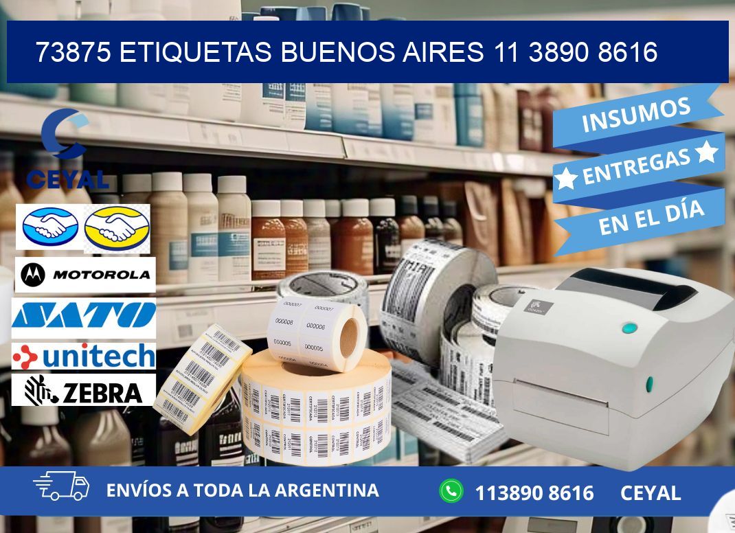 73875 ETIQUETAS BUENOS AIRES 11 3890 8616