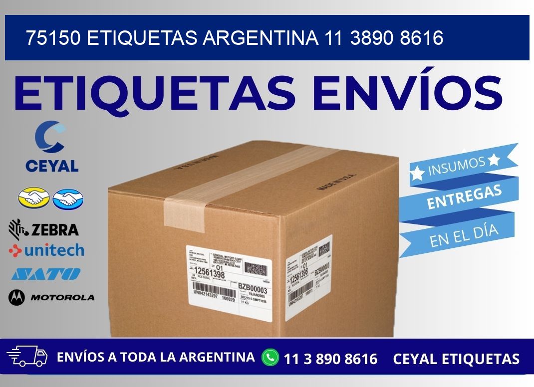 75150 ETIQUETAS ARGENTINA 11 3890 8616