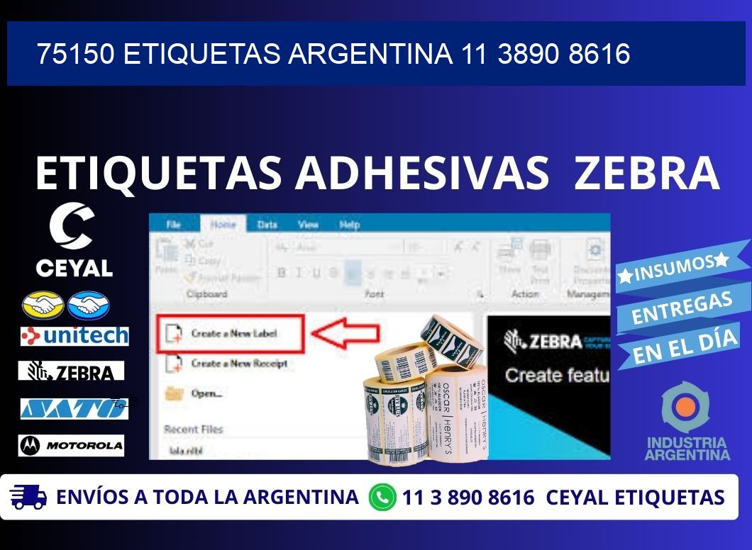 75150 ETIQUETAS ARGENTINA 11 3890 8616