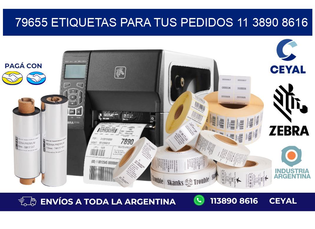 79655 ETIQUETAS PARA TUS PEDIDOS 11 3890 8616