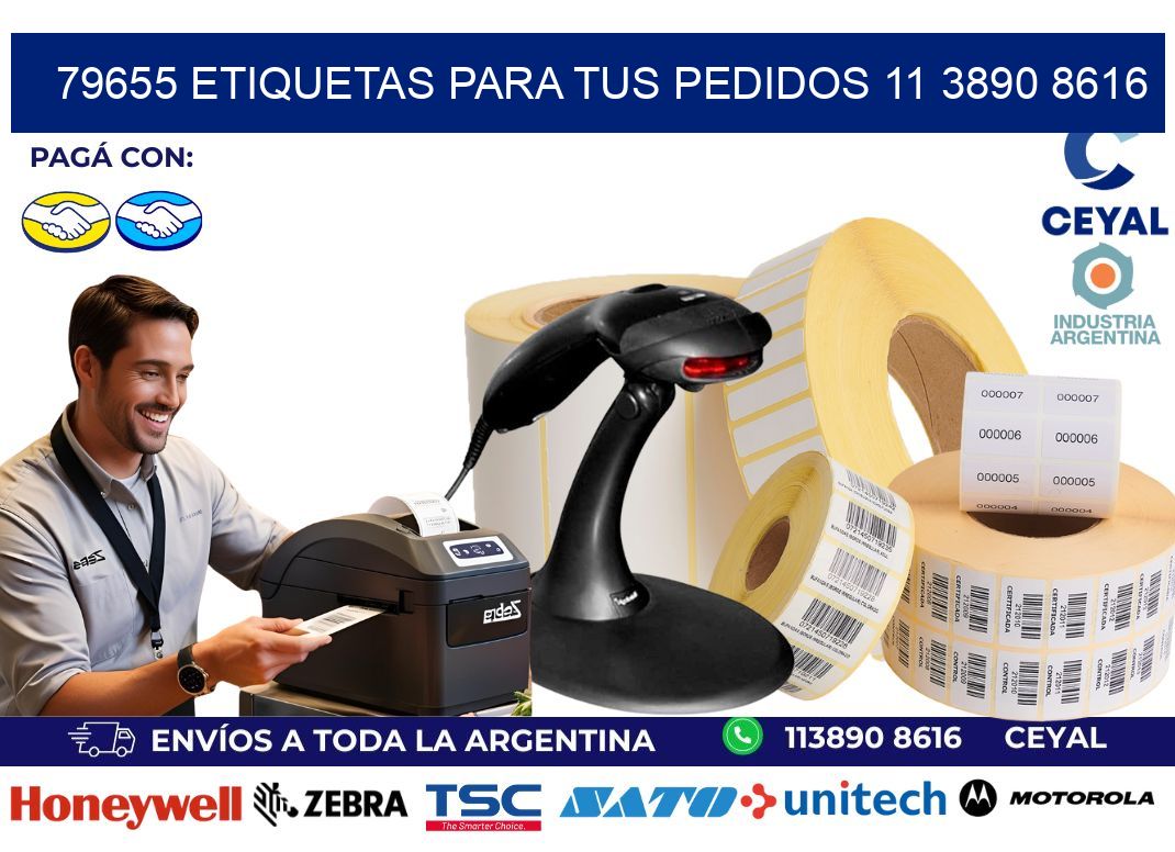 79655 ETIQUETAS PARA TUS PEDIDOS 11 3890 8616