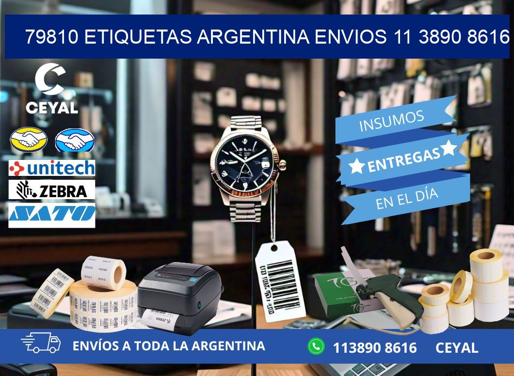 79810 ETIQUETAS ARGENTINA ENVIOS 11 3890 8616