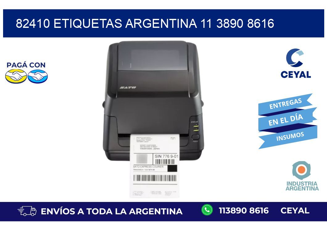 82410 ETIQUETAS ARGENTINA 11 3890 8616
