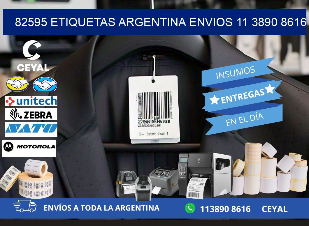 82595 ETIQUETAS ARGENTINA ENVIOS 11 3890 8616