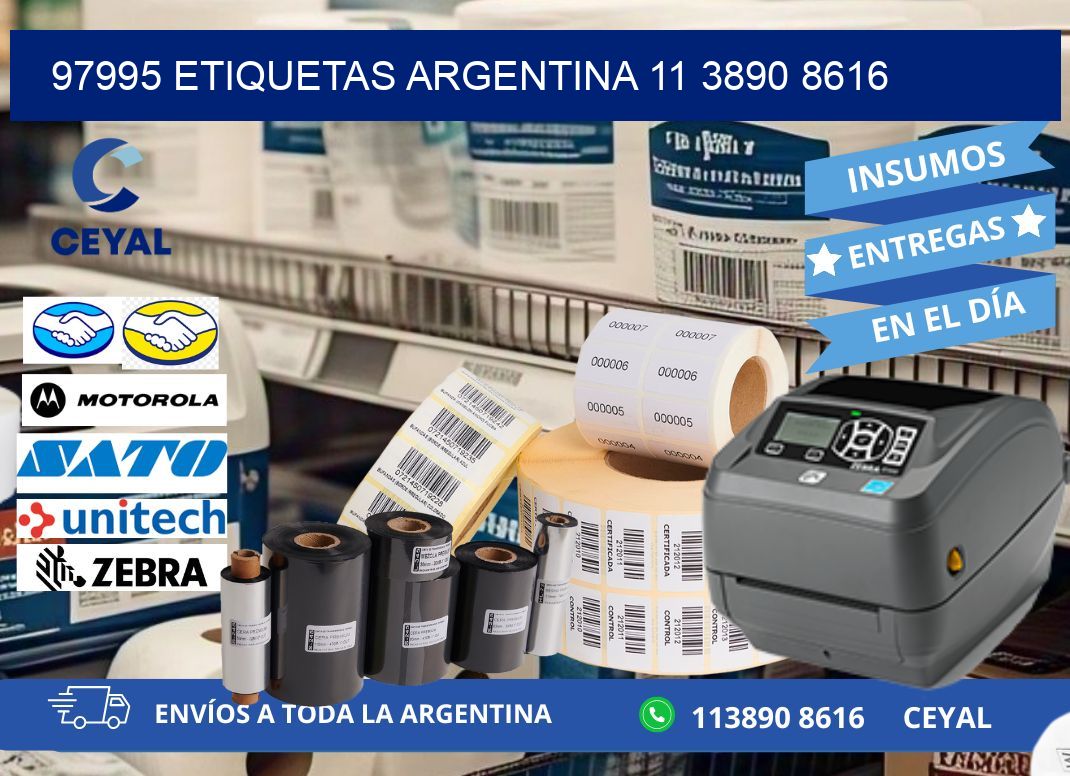 97995 ETIQUETAS ARGENTINA 11 3890 8616