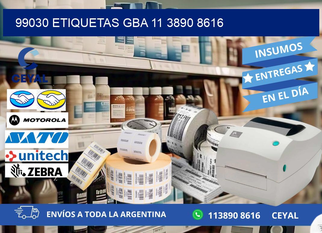 99030 ETIQUETAS GBA 11 3890 8616