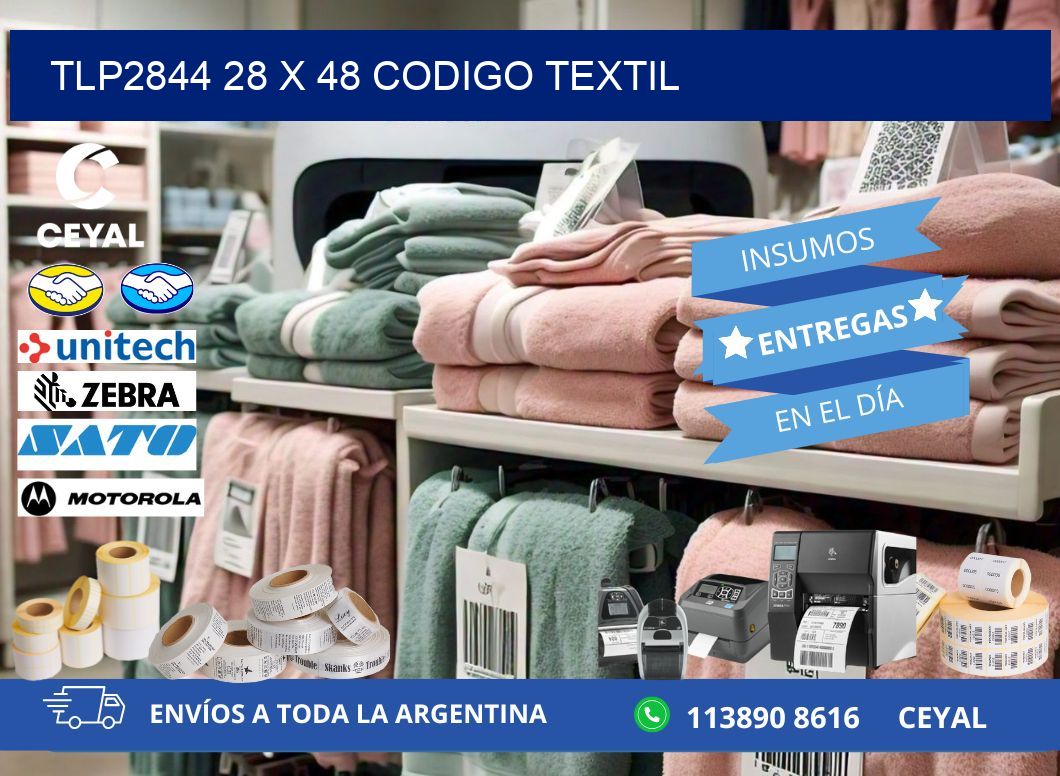 TLP2844 28 x 48 CODIGO TEXTIL