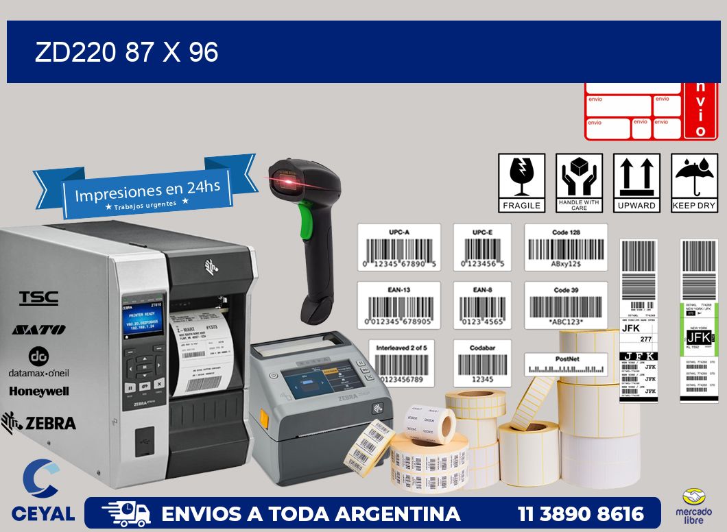 ZD220 87 x 96
