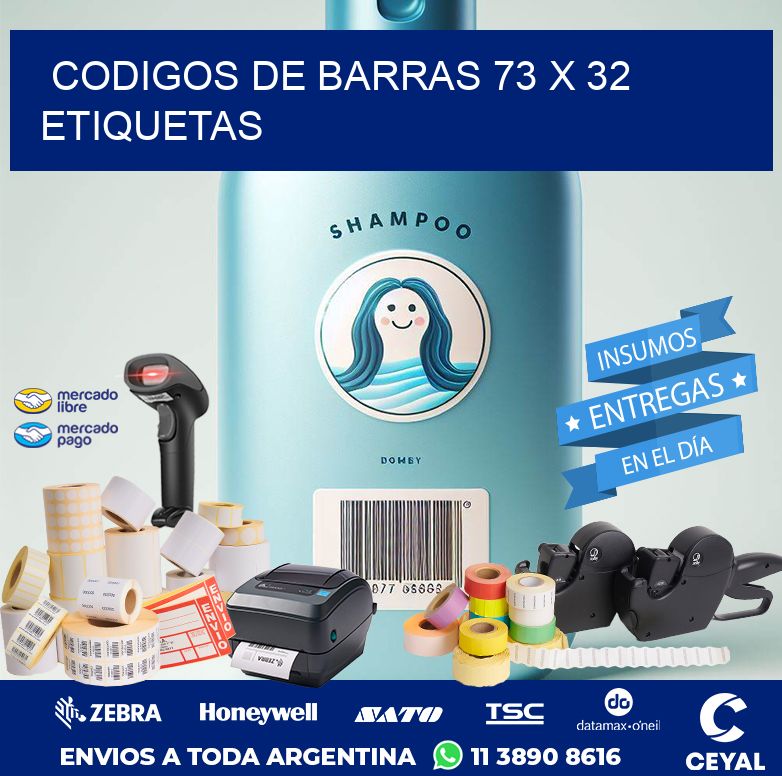 codigos de barras 73 x 32 etiquetas