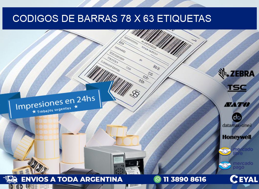 codigos de barras 78 x 63 etiquetas