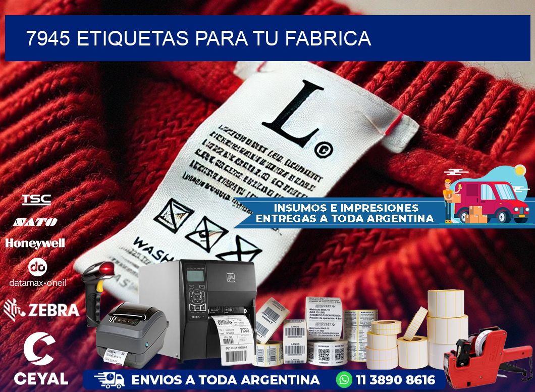 7945 etiquetas para tu fabrica