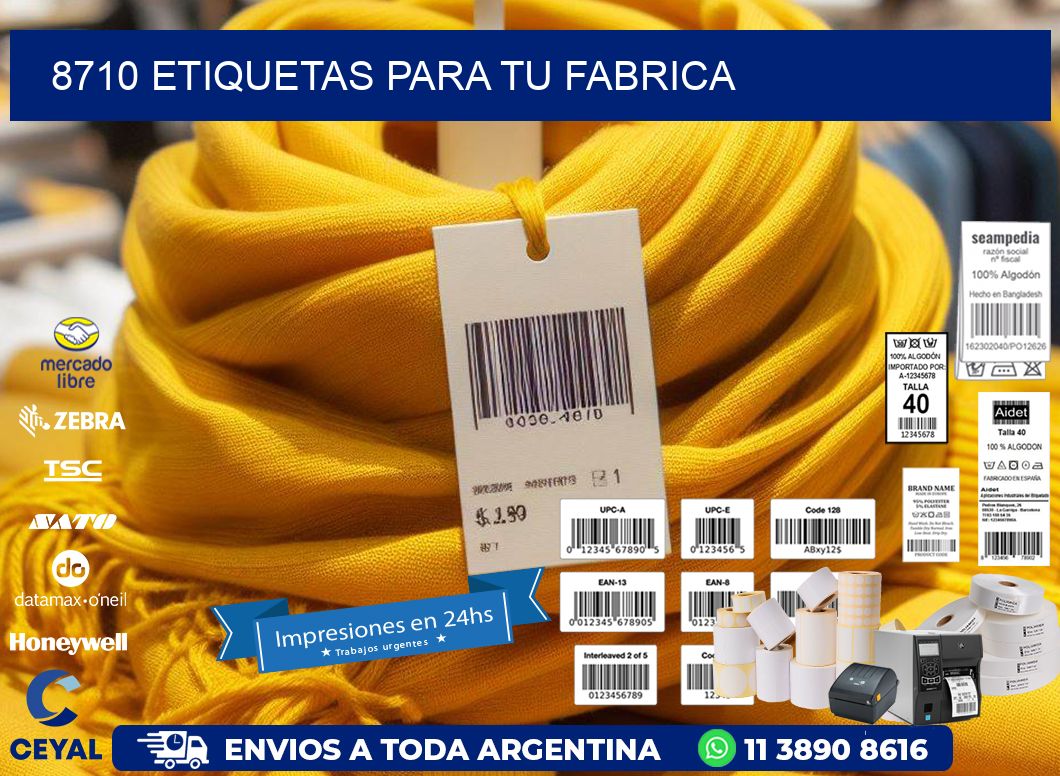 8710 etiquetas para tu fabrica