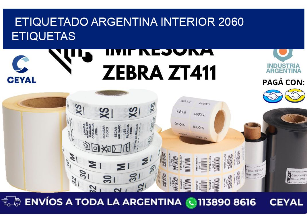 etiquetado argentina interior 2060 etiquetas