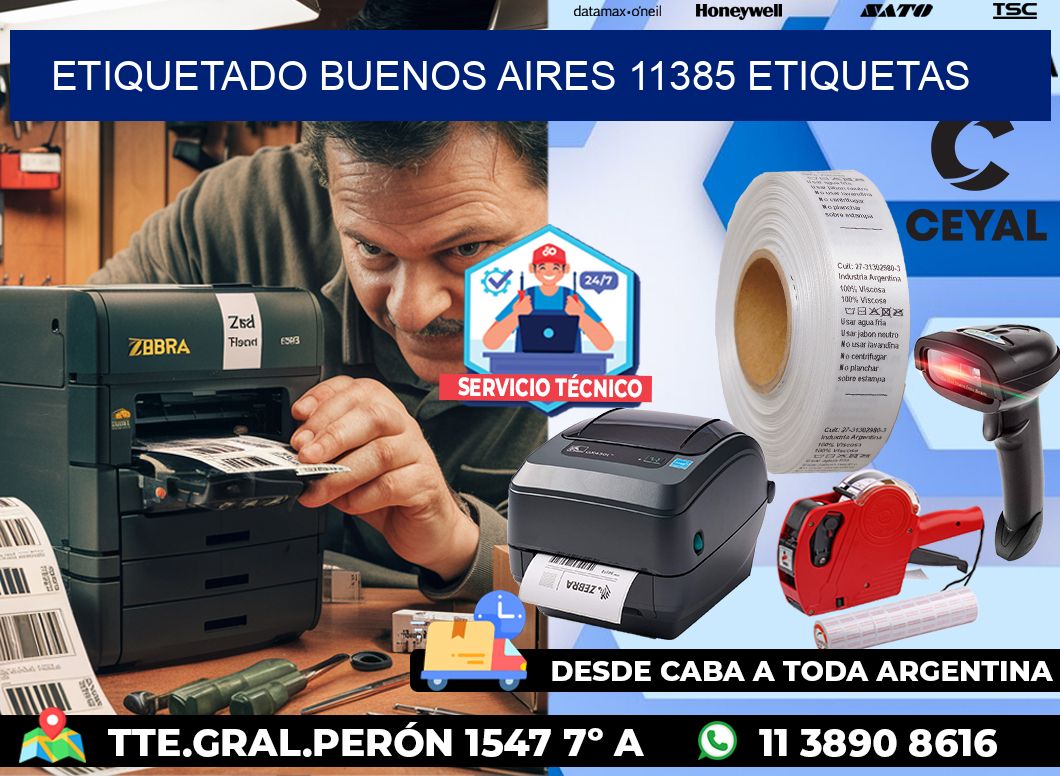 etiquetado buenos aires 11385 etiquetas