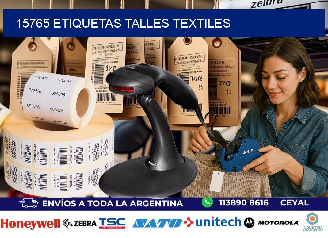 15765 ETIQUETAS TALLES TEXTILES