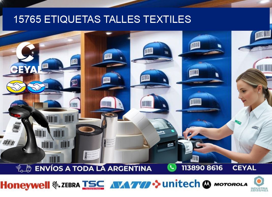 15765 ETIQUETAS TALLES TEXTILES