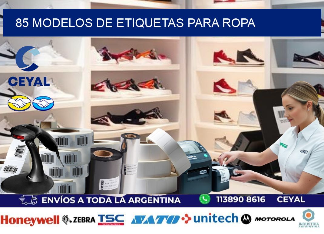 85 Modelos de etiquetas para ropa