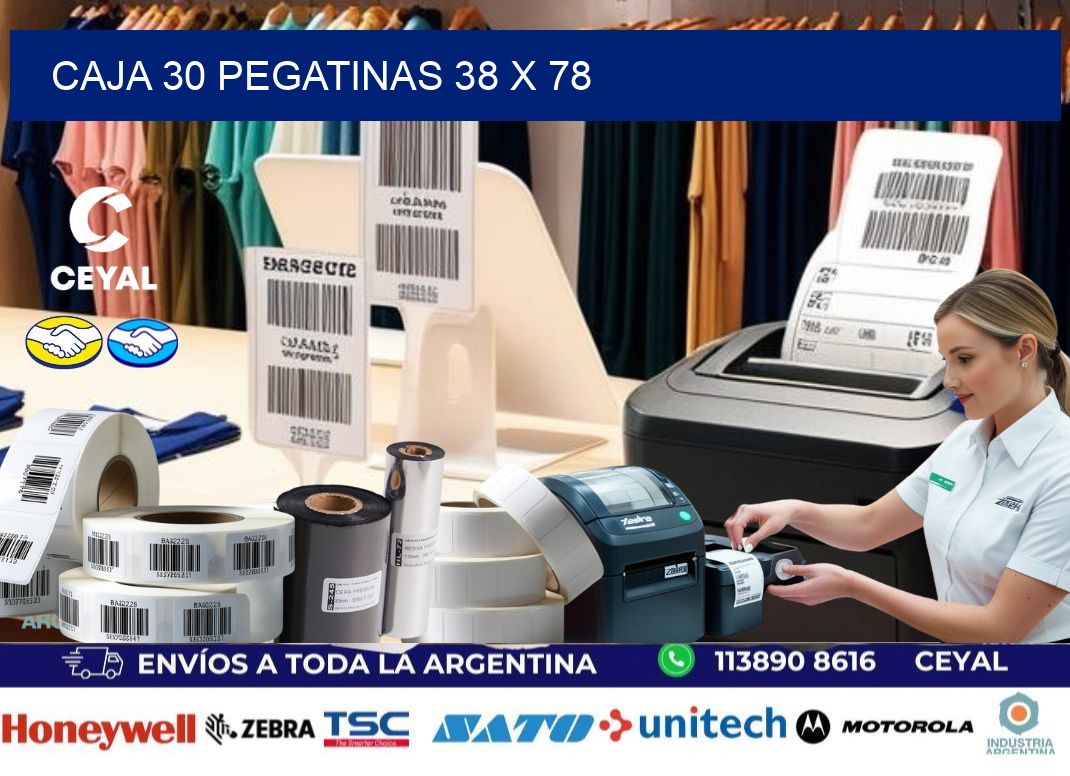 CAJA 30 PEGATINAS 38 x 78