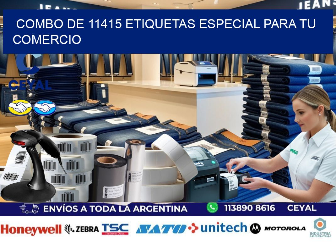 Combo de 11415 etiquetas especial para tu comercio