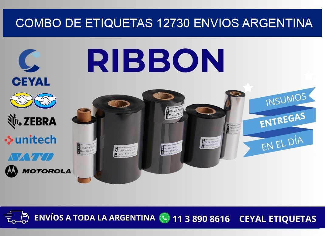 Combo de etiquetas 12730 ENVIOS ARGENTINA