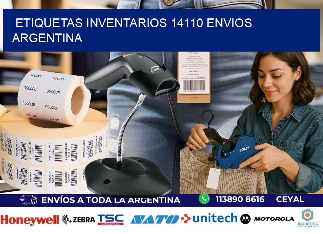 etiquetas inventarios 14110 ENVIOS ARGENTINA
