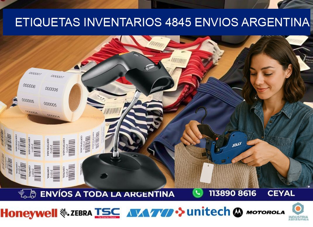 etiquetas inventarios 4845 ENVIOS ARGENTINA